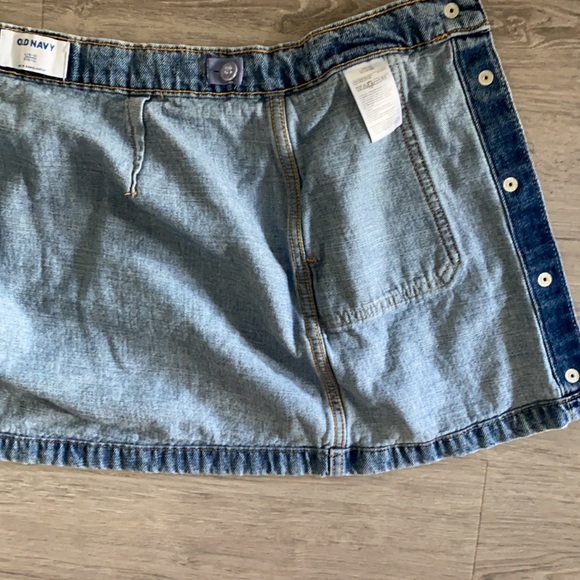 Vintage style jean skirt W24 - Picture 4 of 5